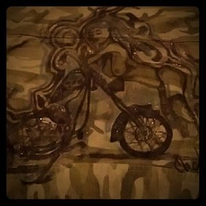 Periscope/Camo Jean Jacket